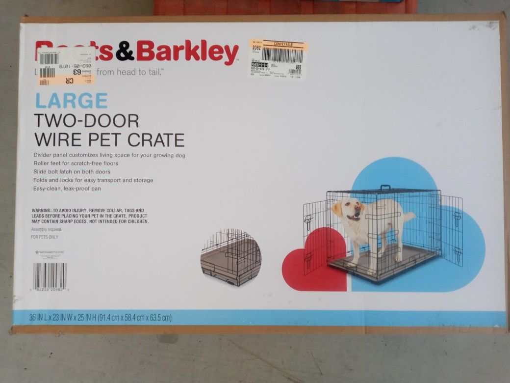 Large Pet Crate New Not Open