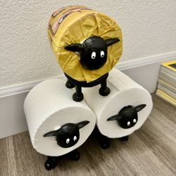 🤩🐑🧻 FUN FUN FUN🤩 Sheep Toilet Paper 🚽 Roll Holder  🐑 