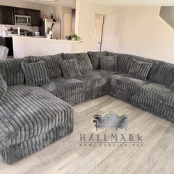 (Super Sale) Gorgeous Oversized Fluffy Sectionals