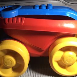 Kids Mega Blocks Cart