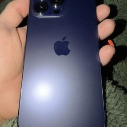 Unlocked 14 Pro Max 128gb Purple 90% battery capacity