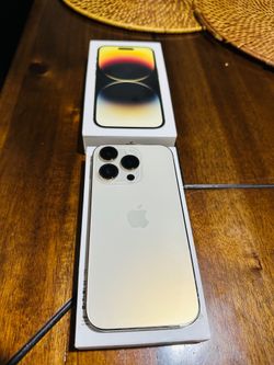 Unlocked Iphone 14 Pro Gold 512gb 100% 🔋battery health/ barely used