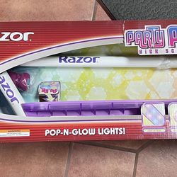 Scooter With Glowing Lights 