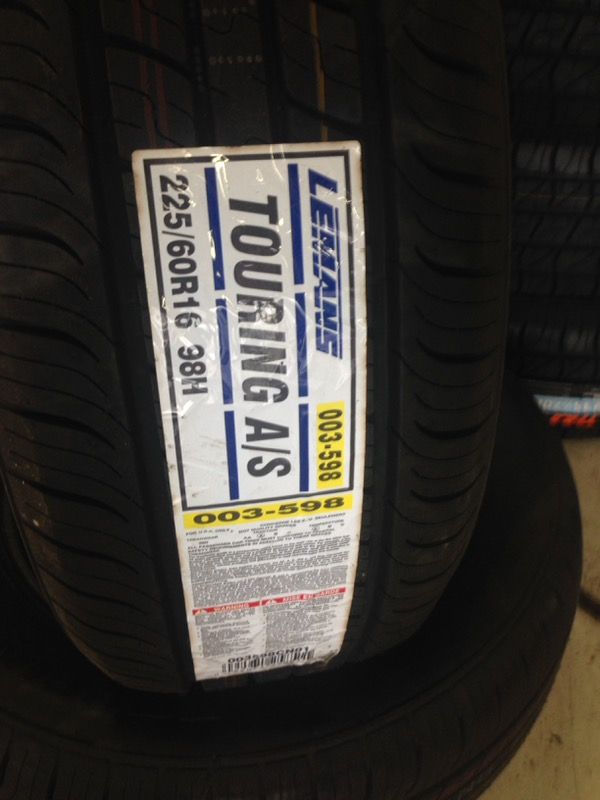2tire New weth algmnt 225/60/16/ $200