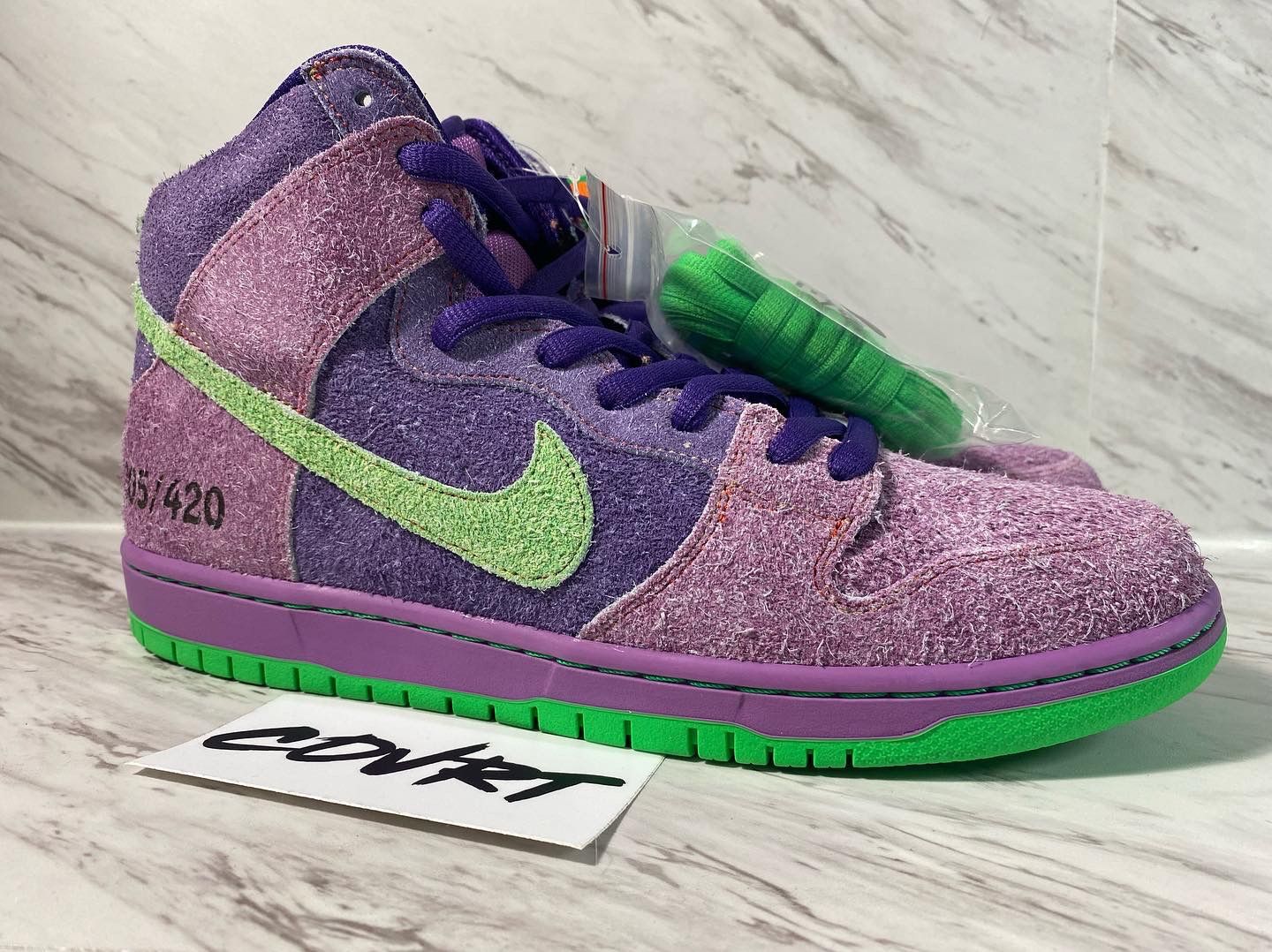 Nike sb dunk high 420 sale