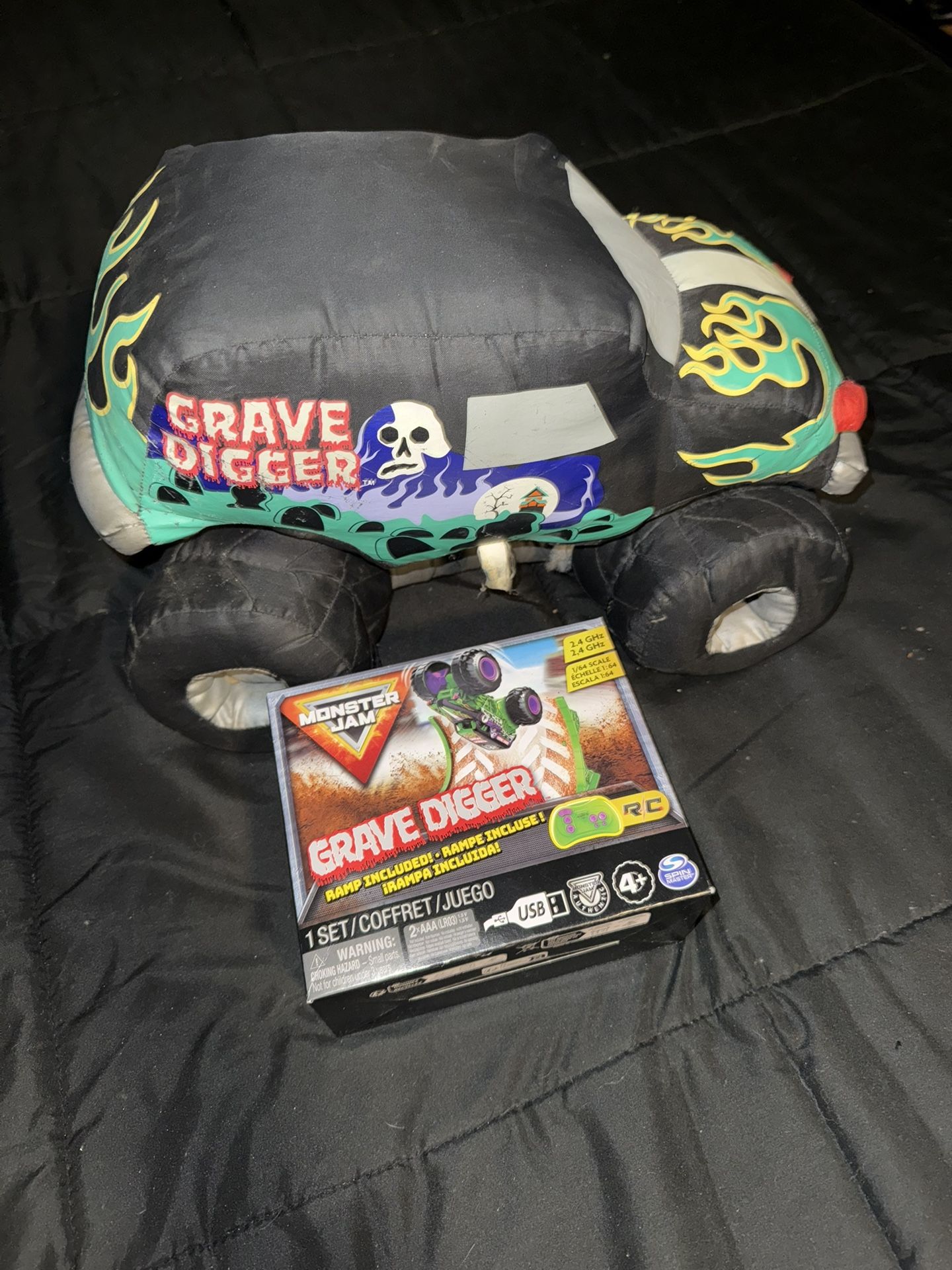 Vintage Grave Digger Plushie