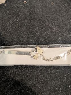 Silver 9.25 Snoopy bracelet for boys