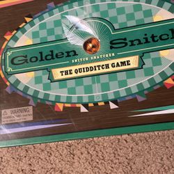 Harry Potter Golden Snitch The Quidditch Game