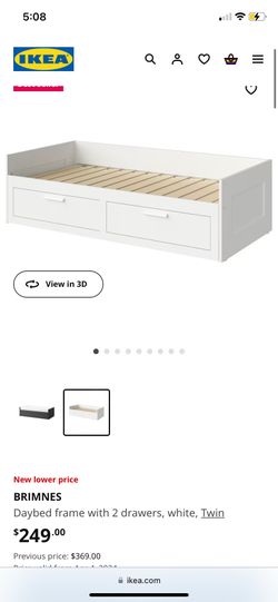 Twin IKEA Bed Pulls Out To King