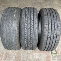 3 tires 215 55 18
