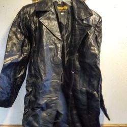 Ladies Leather Jacket Size Large