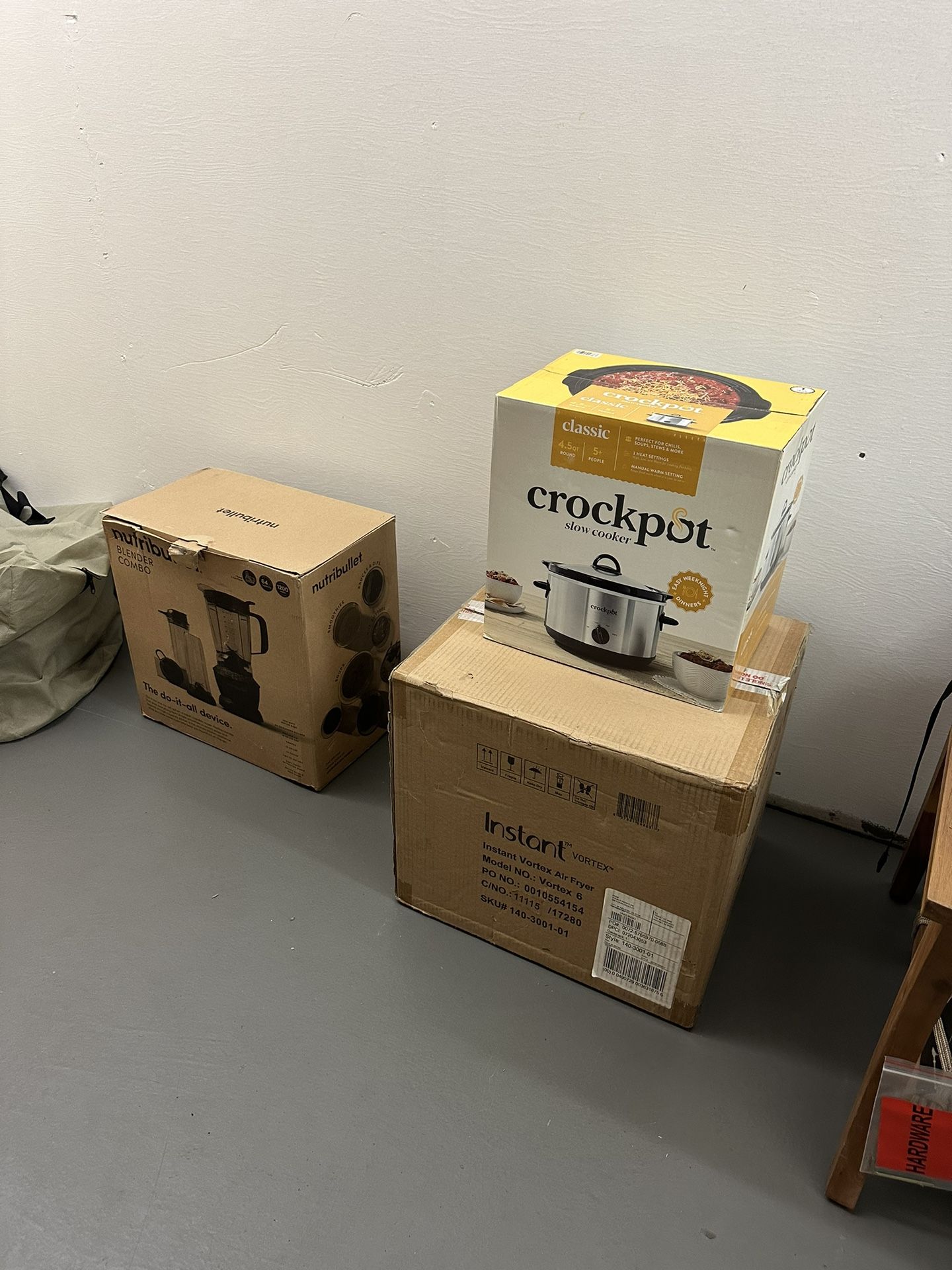 "Storage Sale: Furniture, Appliances... New & Used!"
