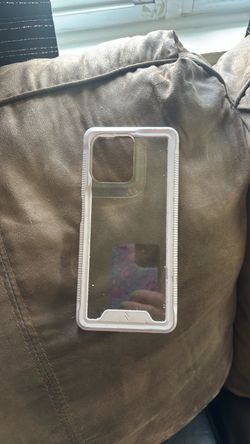 Clear Phone Case with White Bumper