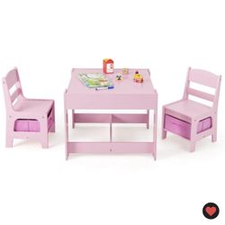 Kids Activity Table & Chair Set