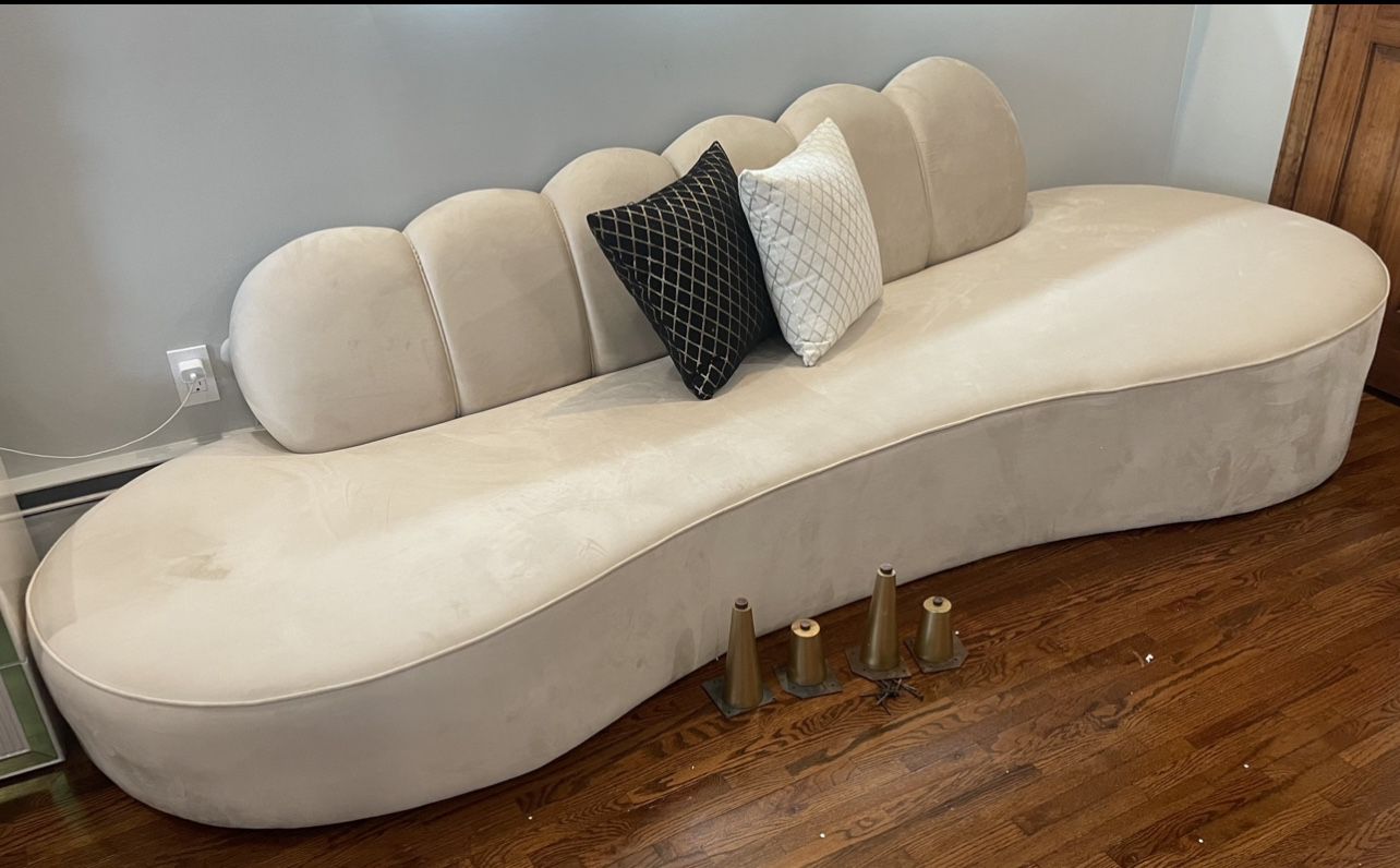 New Velvet Sofa 
