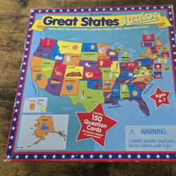 2003 International Playthings Great States Junior Game, USED,  OPENED 