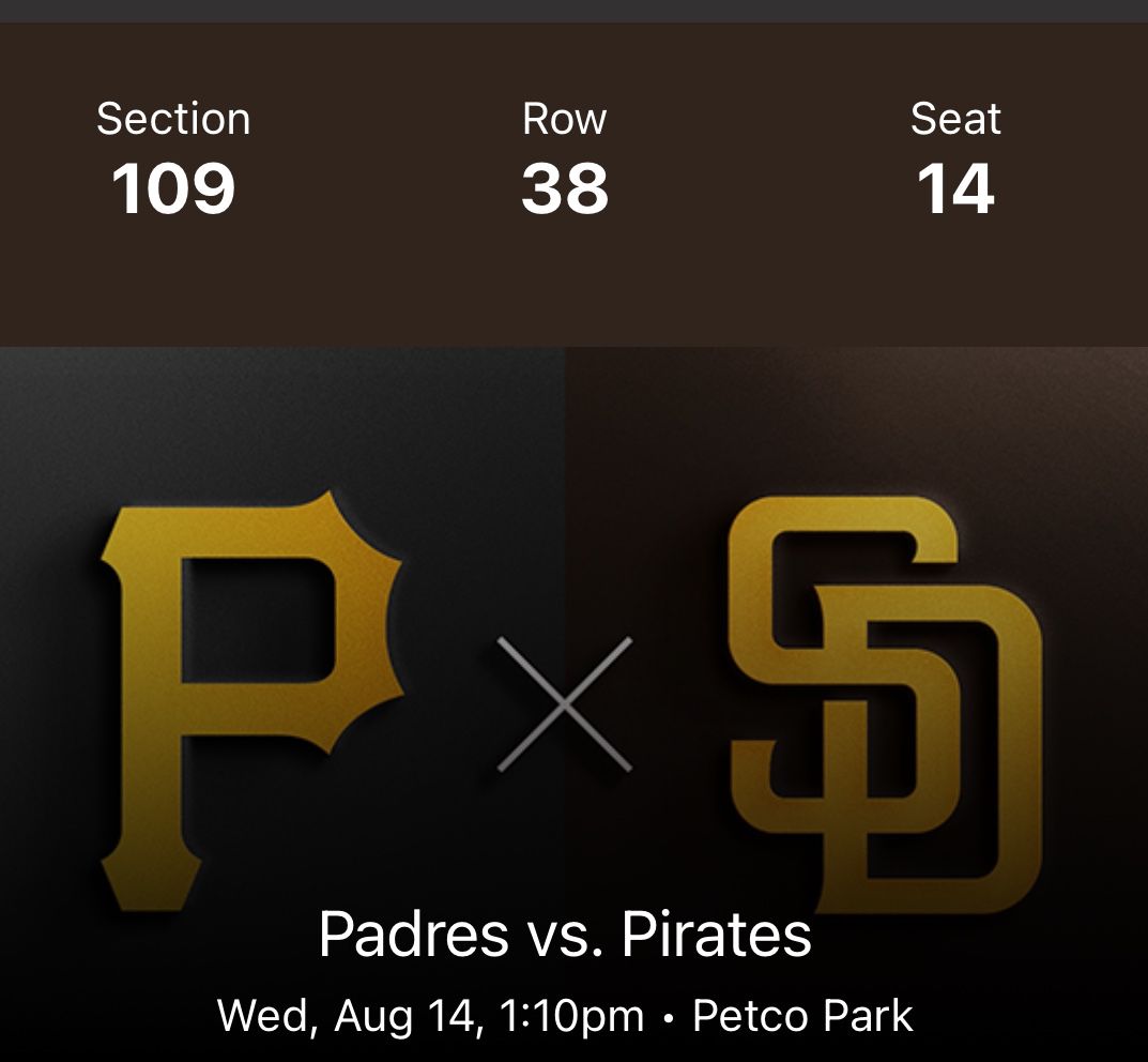 San Diego VS pirates In The Shade!
