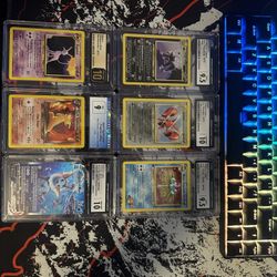 Vintage Pokemon Slabs 