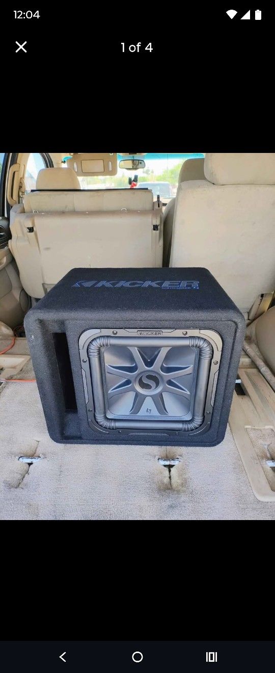 π₯ 12" Kicker L7 Subwoofer π₯