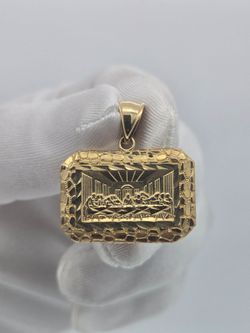 10 k pendant /last supper