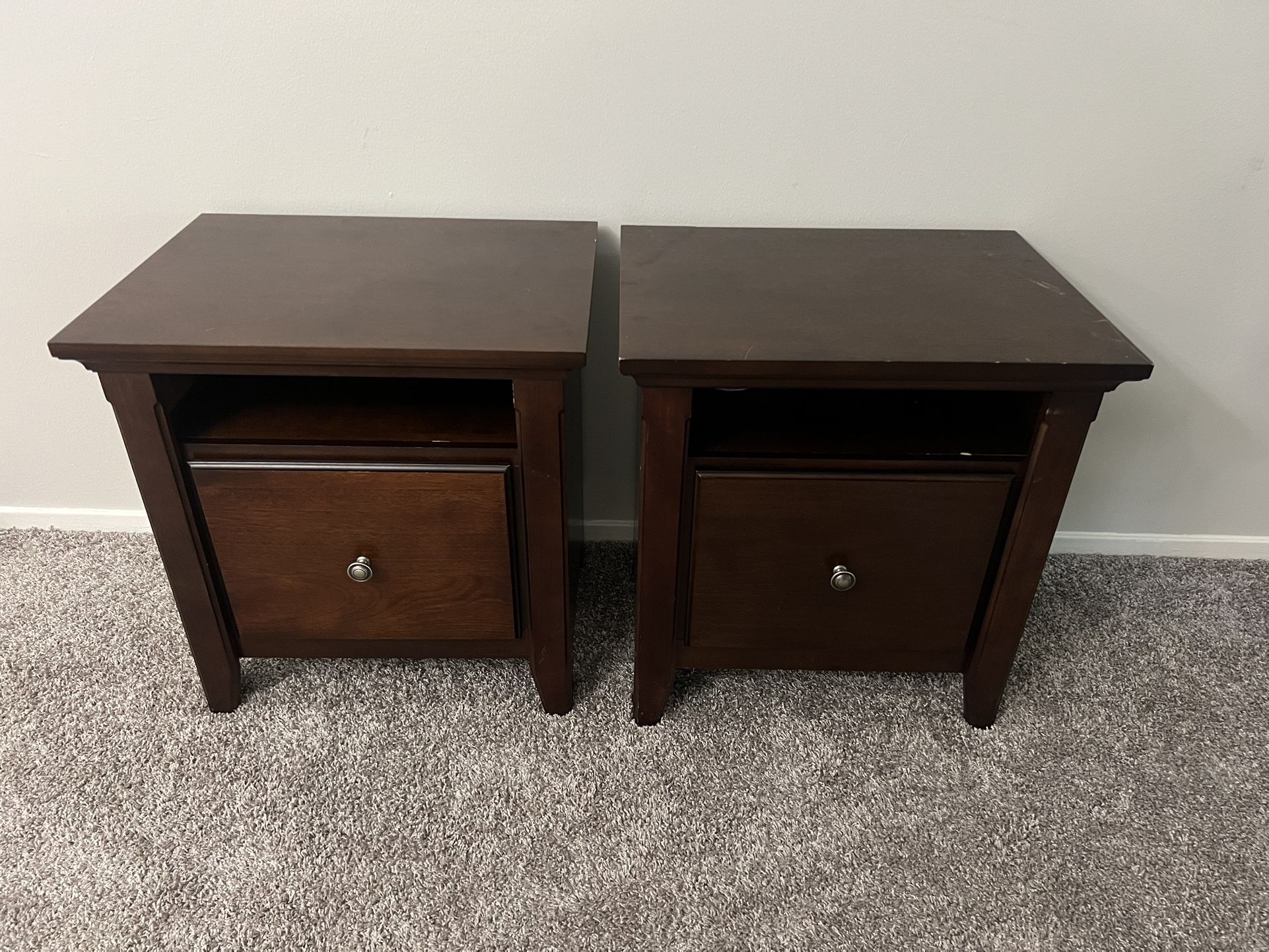 Wood Nightstands