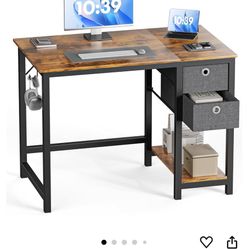 40” Home / Office Desk - Rust 