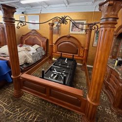 Base De Cama Sin Colchón 