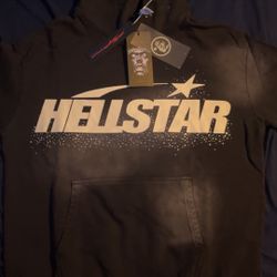 Black Glitter Hellstar Hoodie   
