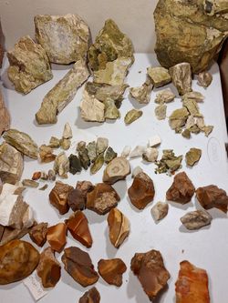 Lot Of Minerals And Gems