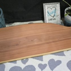 Live Edge Cedar Charcuterie Board