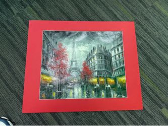 Hand painted scenery
