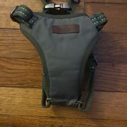Dog Harness Reddy Olive Green Medium Steppin dog harness