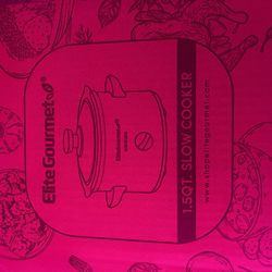 Elite Gourmet 1.5qt Slow Cooker