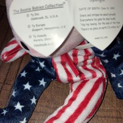 “SPANGLE” BEANIE BABY 