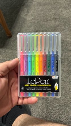LePen neon colored pens