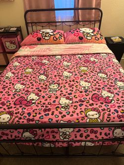 Full bed frame & mattress