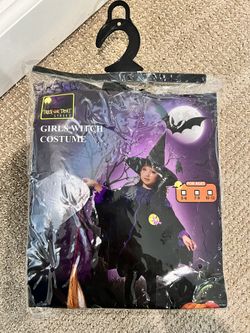 Kids Witch Costume Size 7-9