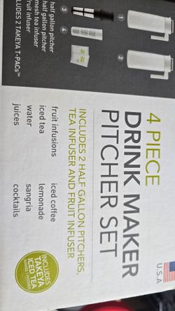 Drink Maket Pitcher Set