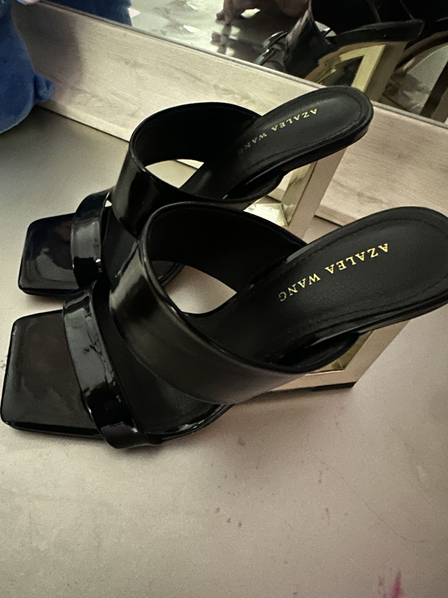 Azalea Wang Black Heels