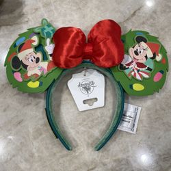 Christmas Mickey /Minnie Ears
