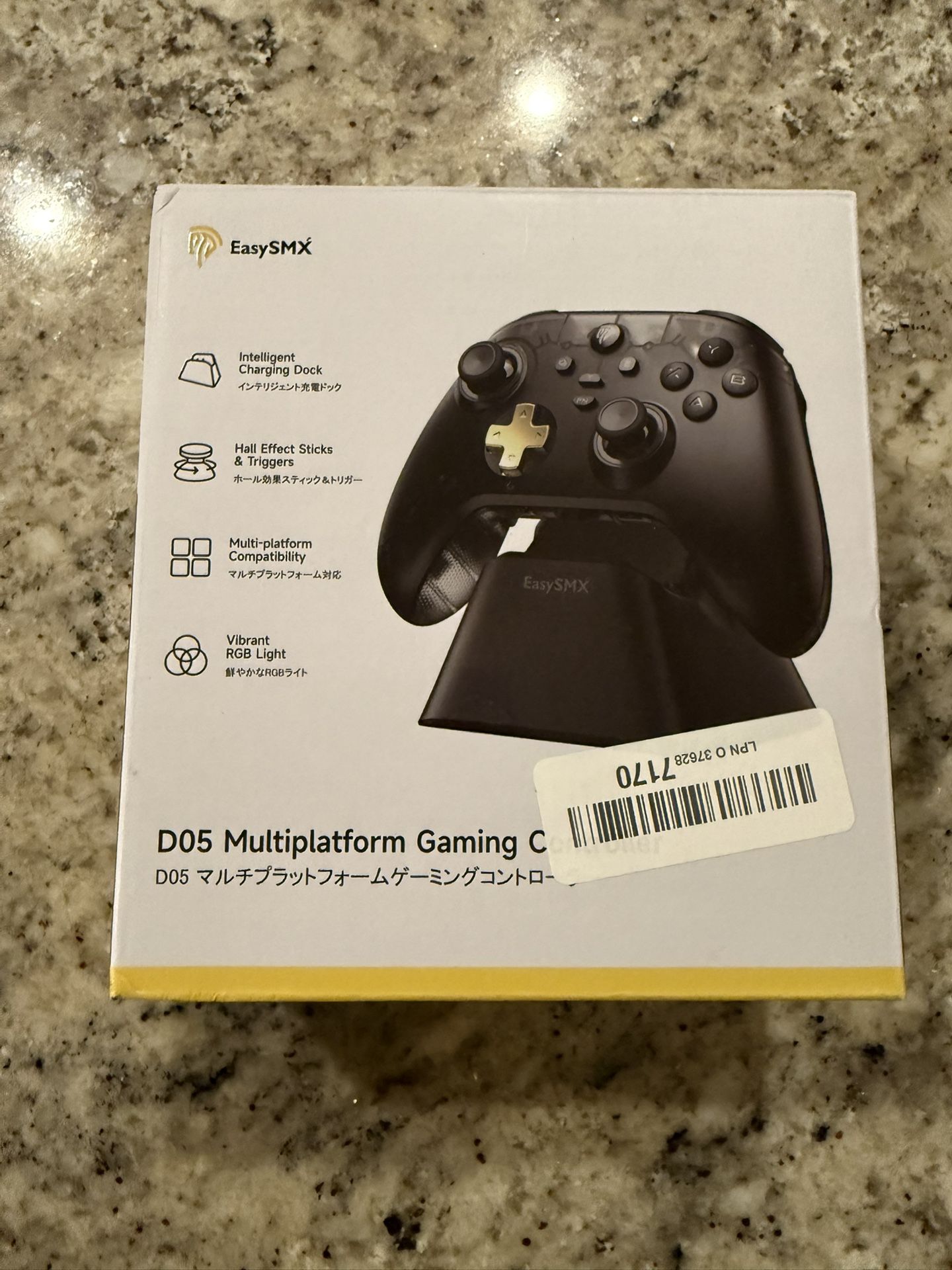 EasySMX D05 PC Controller - Enhanced Wireless Bluetooth Pro Controller With Charging Dock