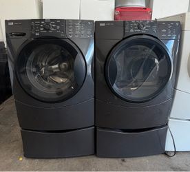 Kenmore HE Front Load Washer and Gas Dryer Set