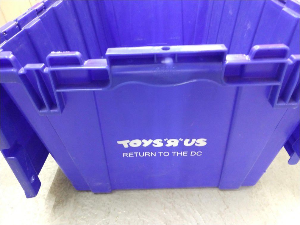 Warehouse Storage Bins Collectors ToysRUS LOGO Garage Moving Toys R Us - $12