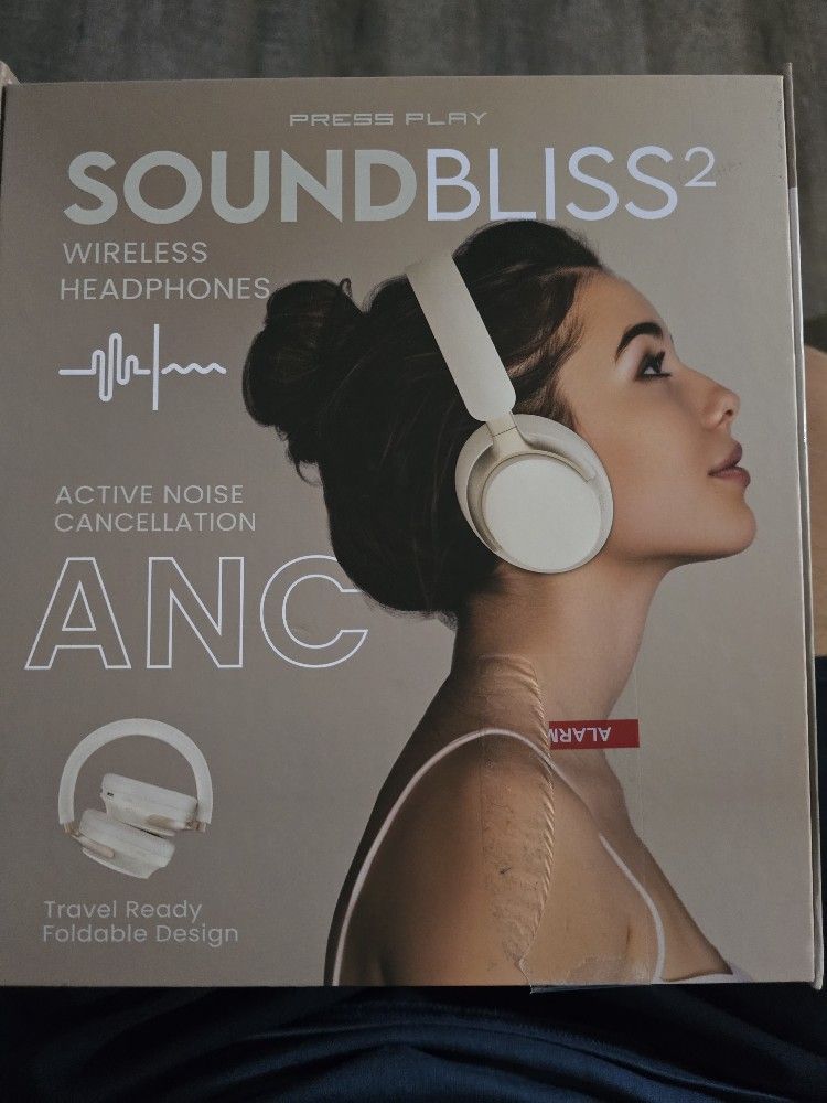 Sound BLISS 2 Wireless Headphones ANC $45