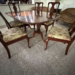 Formal Dining Table With 6 Chairs 