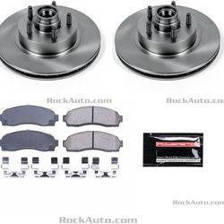 Rotors and brake pads