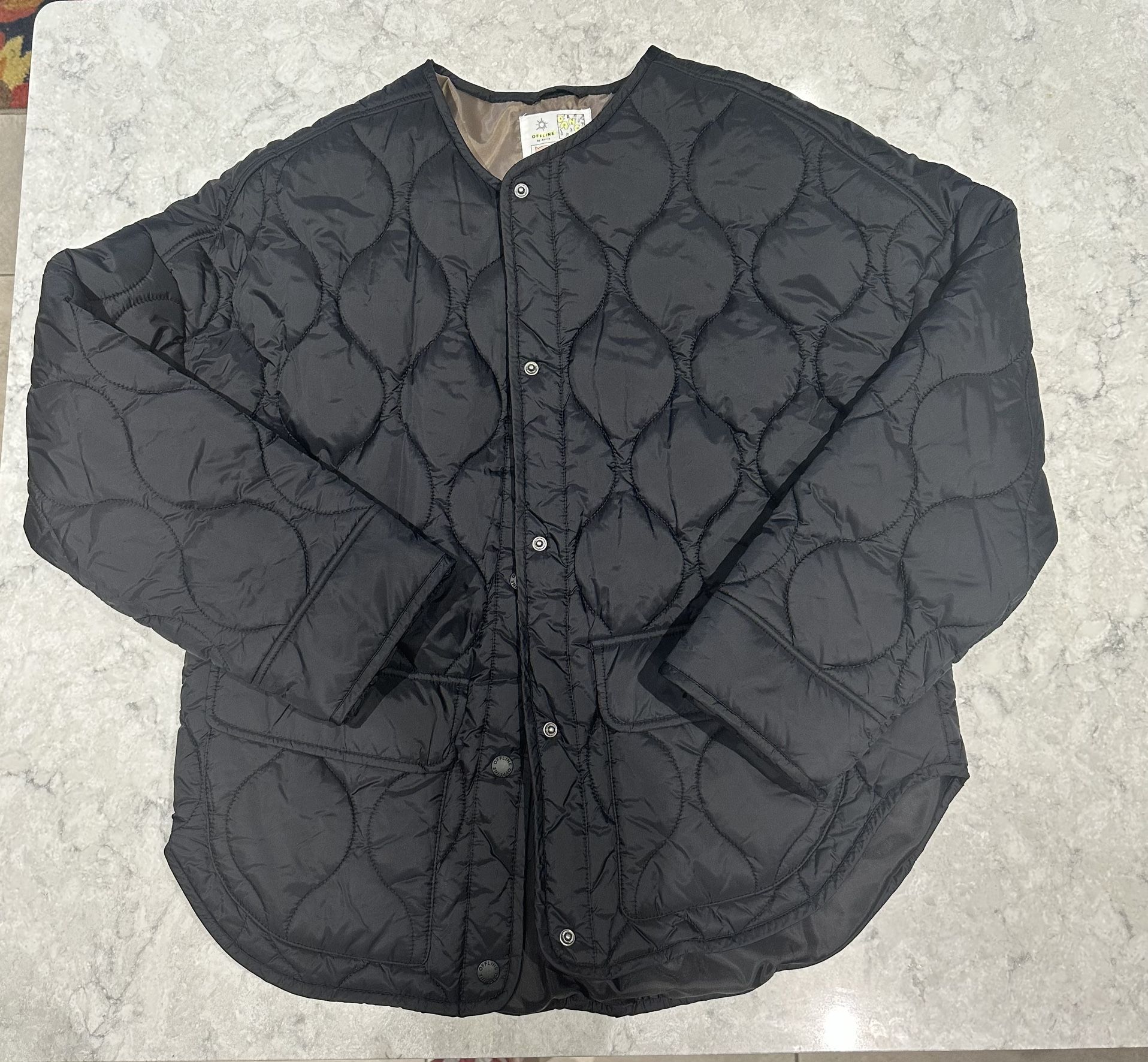 Quilted Bomber Jacket