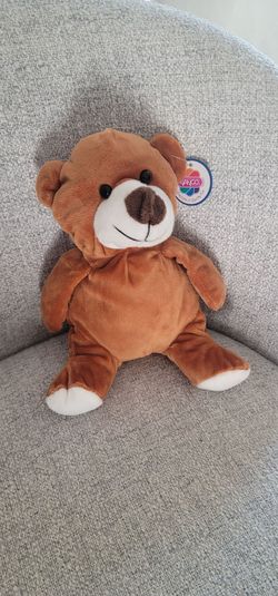 Nanco Brown Plush Teddy Bear with Tags