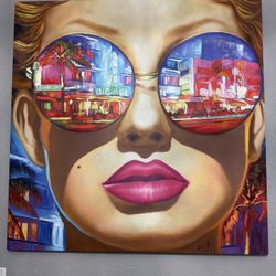 Miami Inspired Painting