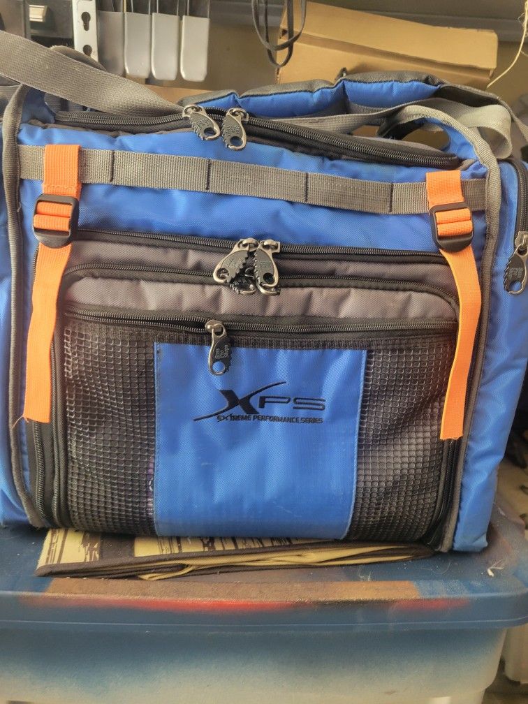 Awesome soft sided fishing tackle box.